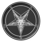Baphomet Old Style 10" plate