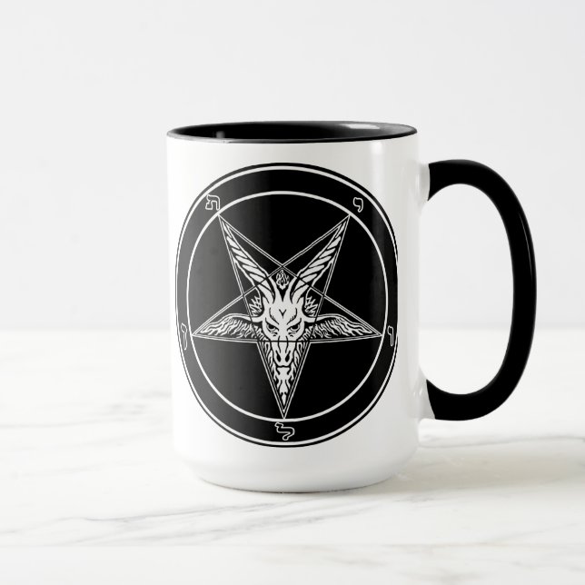 Baphomet Old Style mug (Right)