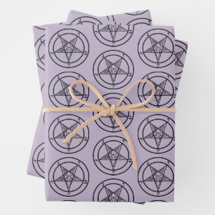 Baphomet Pentagram  Wrapping Paper Sheet