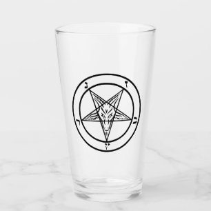 Baphomet Pint Glass