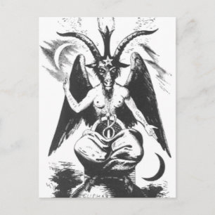Baphomet Postcard