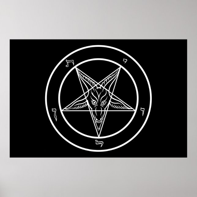 Baphomet Poster Enormous 60" wide (Front)