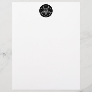 Baphomet Stationery