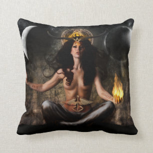 Baphomet Witch Goddess Cushion