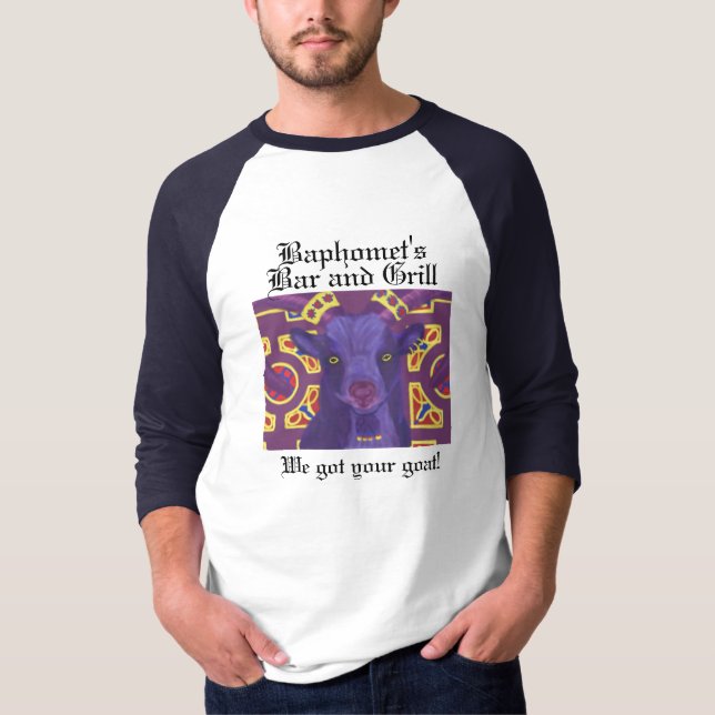 Baphomet's Bar and Grill shirt 1 (Front)