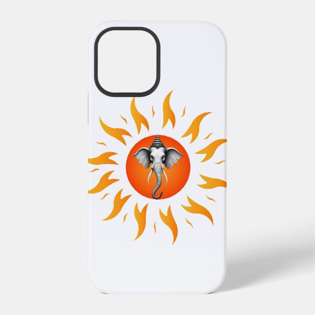 "Bappa Always With Me" iPhone Case (Back)