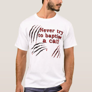 Baptise Cat T-Shirt