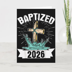 Baptised 2026 card