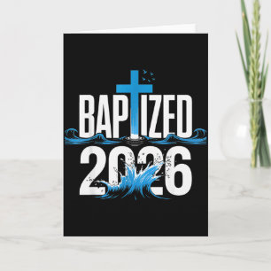 Baptised 2026 card