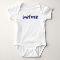 Baptised Baby Bodysuit - Baptism -Special Occasion
