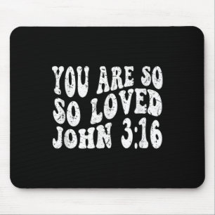 Baptised In Christ 2025 Catholic Baptism Jesus God Mouse Pad