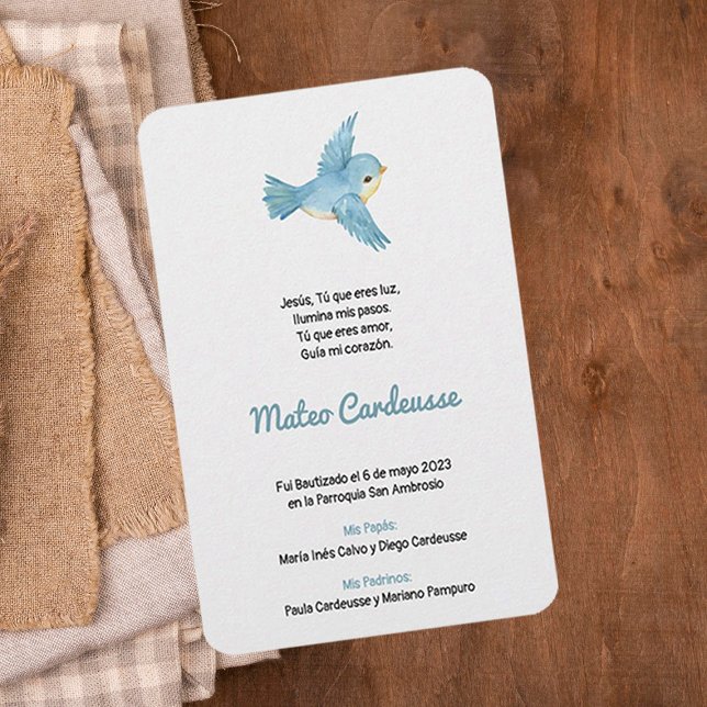 Baptism and baptism announcement (Creator Uploaded)