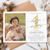 Baptism And First Birthday Photo