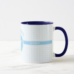 Baptism Blue Child of God, Customisable Mug