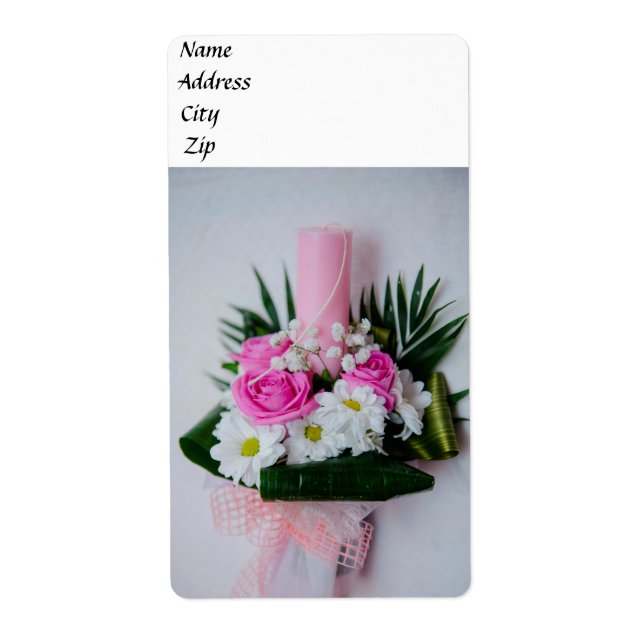 Baptism candle (Front)