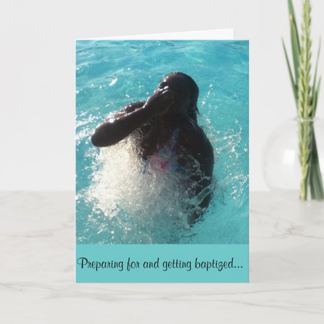 baptism card (Front)