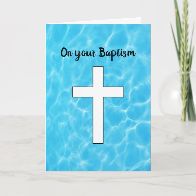 Baptism Card (Front)