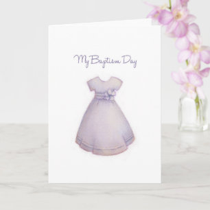 Baptism Card Girl