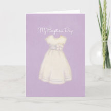 Baptism Card Girl