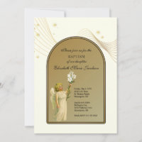 Baptism Girl or Boy Gold Angel