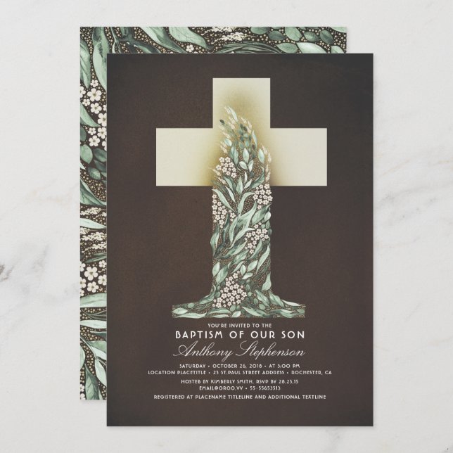 Baptism Invitation (Front/Back)