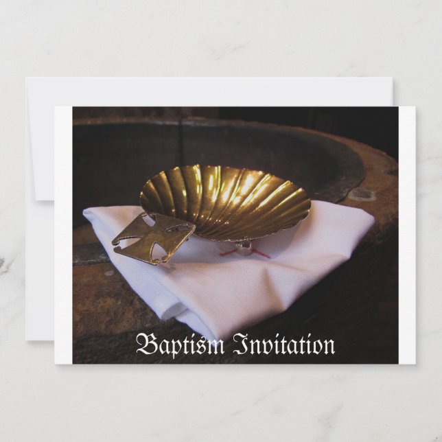Baptism Invitation (Front)