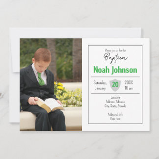 Baptism Invitation