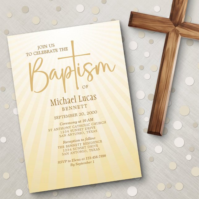 Baptism Invitation (Creator Uploaded)