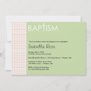 Baptism Invitation