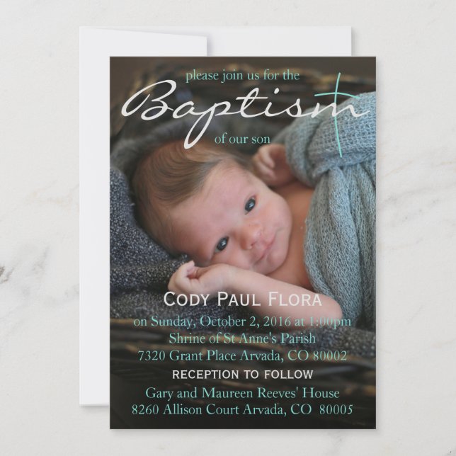 Baptism Invitation (Front)