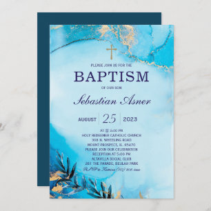 Baptism Invitation Template