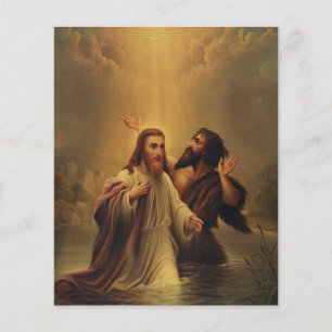 Baptism of Jesus Christ Flyer