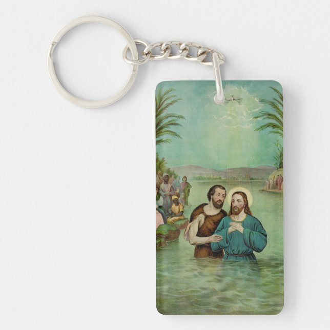 Baptism of Jesus Christ Key Ring (Front)