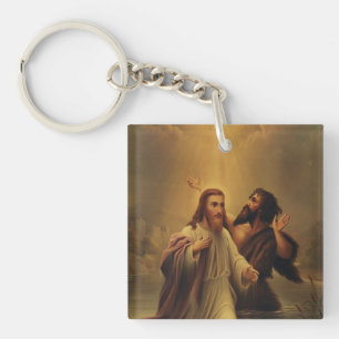 Baptism of Jesus Christ Key Ring