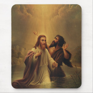 Baptism of Jesus Christ Mouse Pad