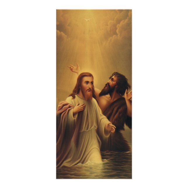 Baptism of Jesus Christ Rack Card (Front)