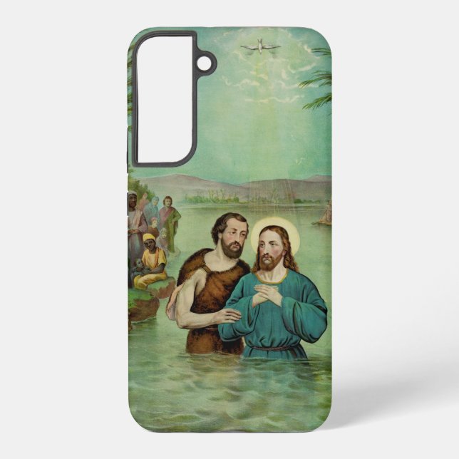 Baptism of Jesus Christ Samsung Galaxy S22+ Case (Back)