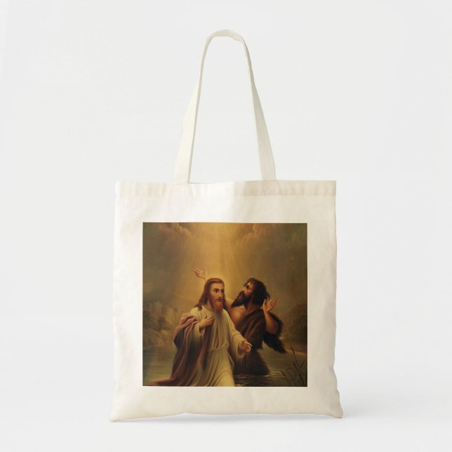 Baptism of Jesus Christ Tote Bag (Front)