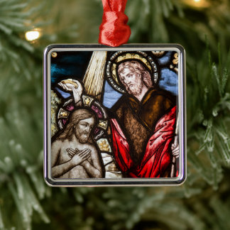 Baptism of Jesus Metal Ornament