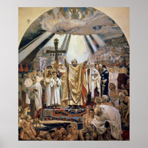 Baptism of Rus, 1885-96 Poster