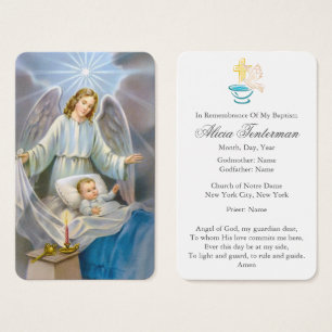 Baptism Prayer   Guardian Angel Dear
