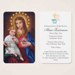 Baptism Prayer   Immaculate Heart of Mary