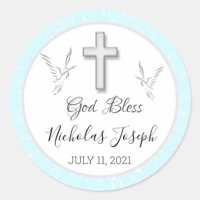 Baptism Sticker (Front)