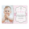 Baptism Thank You Card with Photo | Girl Baptism