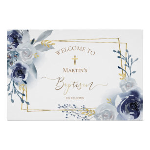 Baptism welcome sign