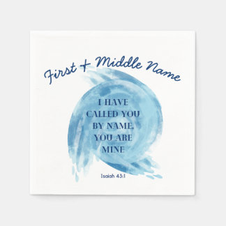 Baptismal Water Napkin