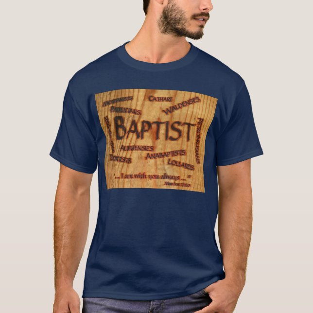 Baptist History T-Shirt (Front)
