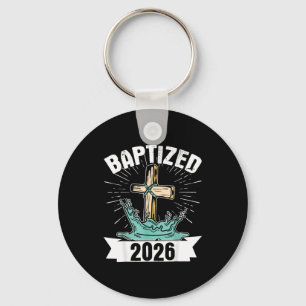 Baptized 2026  key ring