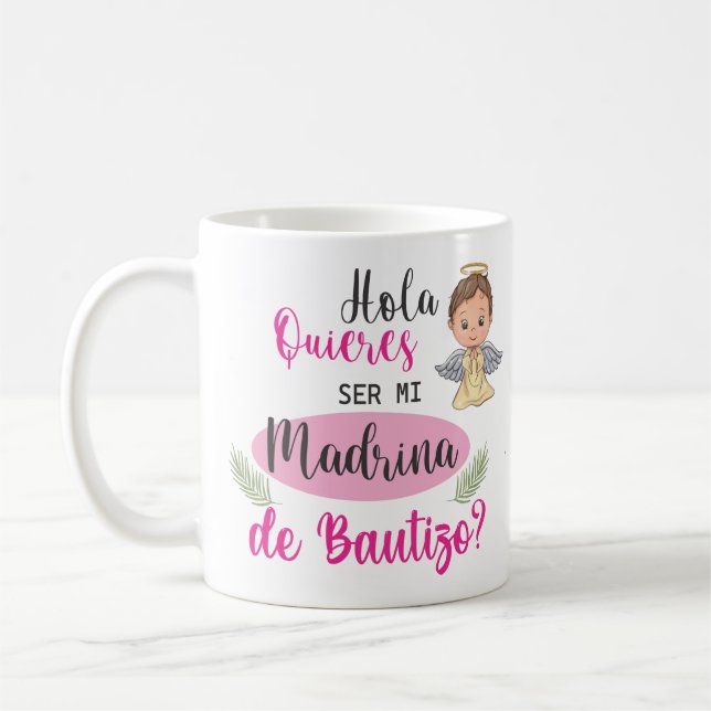 BAPTIZO MADRIN TAZA COFFEE MUG (Left)