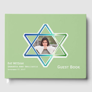 Bar Bat Mitzvah Custom Photo Guest Book